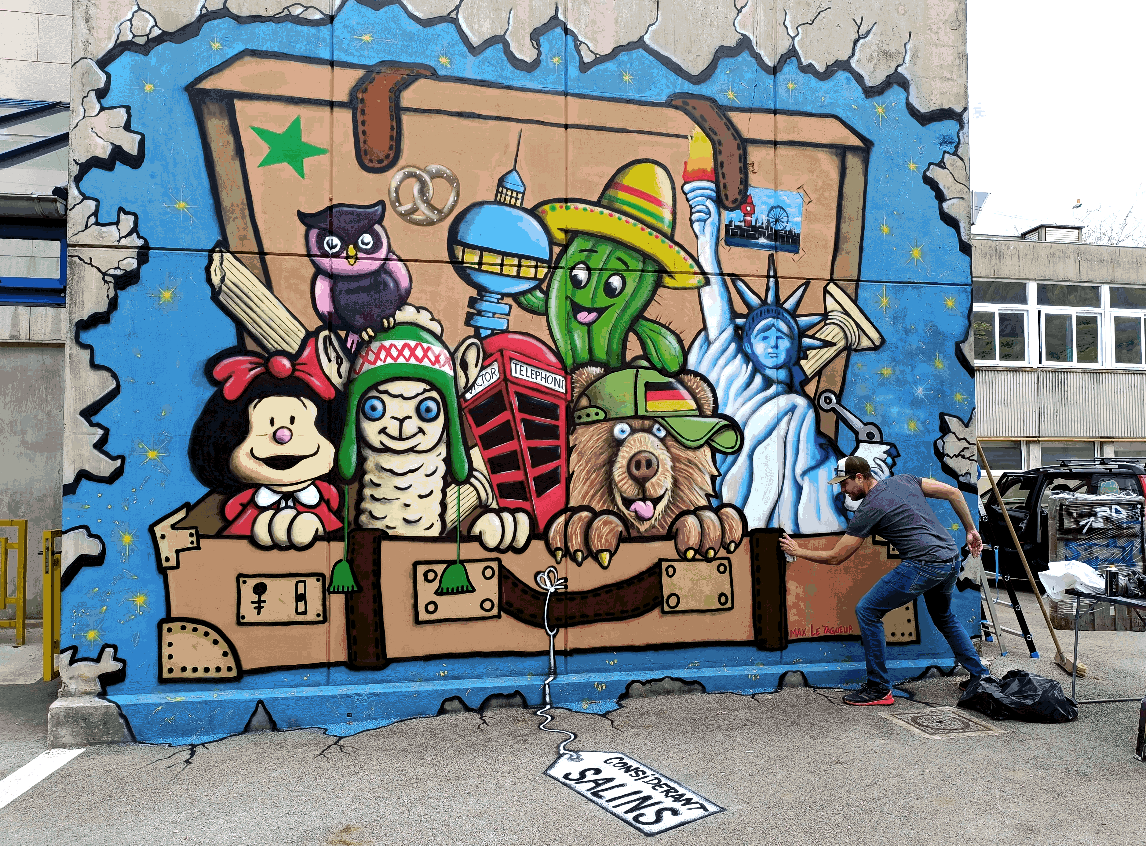 Realisation Max Le Tagueur 6