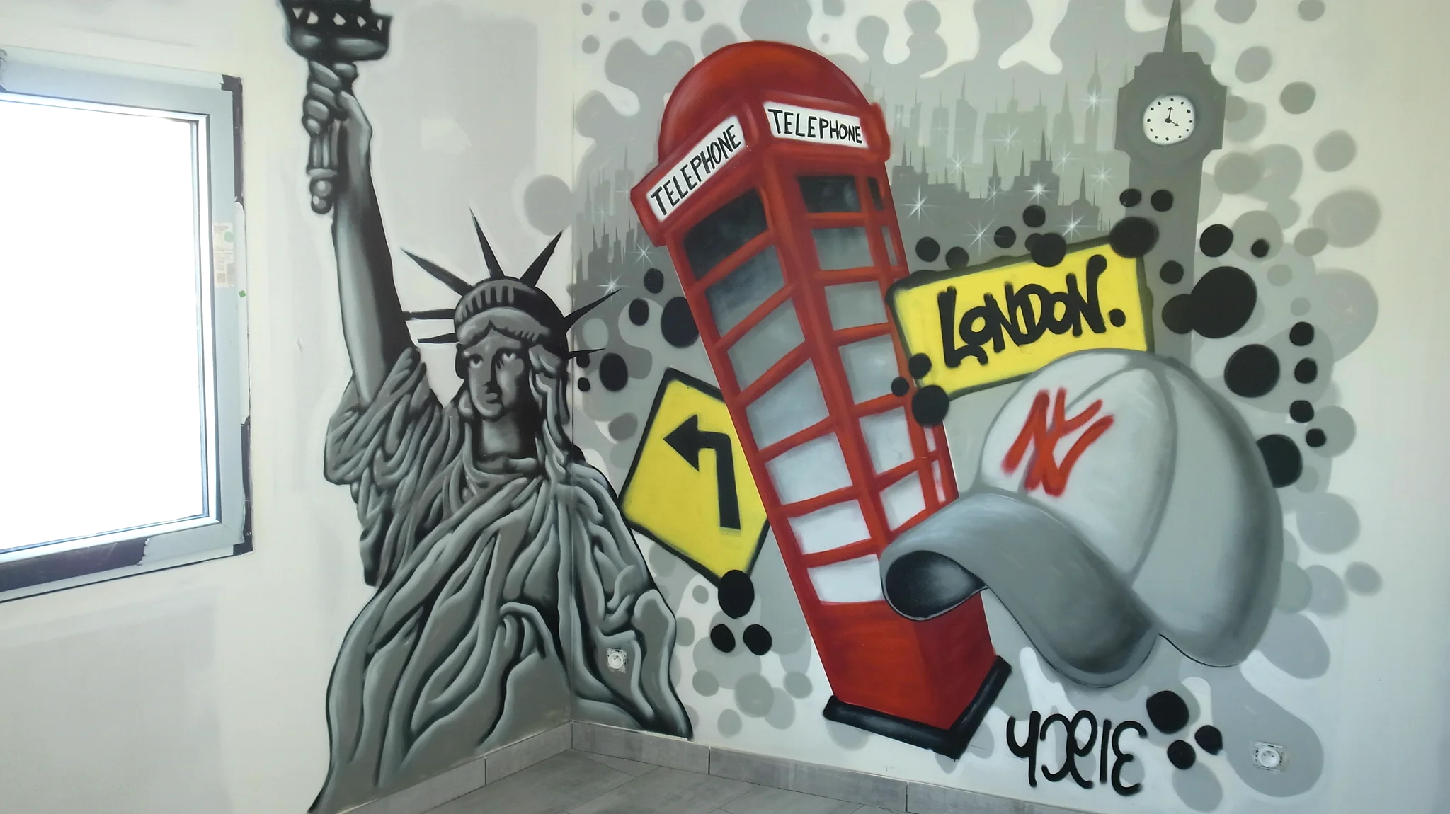 Décoration murale Londres sur mesure