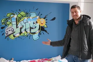 Graffiti prénom personnalisé en déco murale – Max Le Tagueur 19