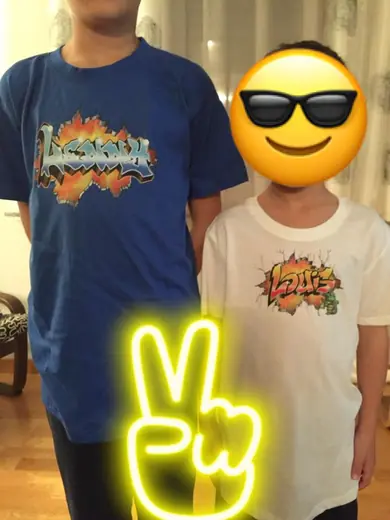 T-shirt graffiti personnalisé prénom – Max Le Tagueur 13