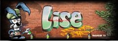 graffiti tag prénom Lisegraffiti, tag mur, tag, Dessin,image Sticker muraux, décoration chambre d’enfant ,artiste  street art , graffeur, grapheur, graphiste, illustrateur, gratuit, pas cher, dessinateur, professionnel , bombe de peinture, , fille, garçon
