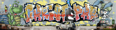 Graffiti personnalisable sticker wall decall mur chambre déco murale tag